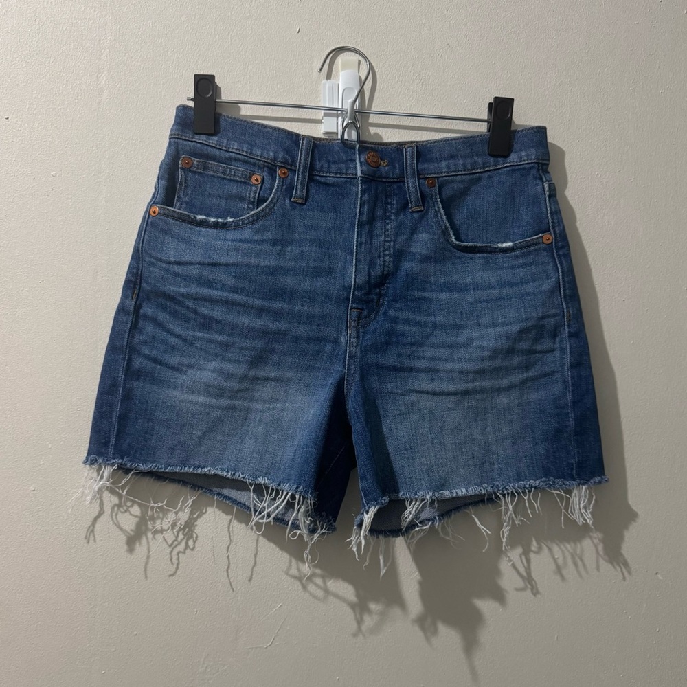 Madewell High-Rise Denim Shorts Size 27